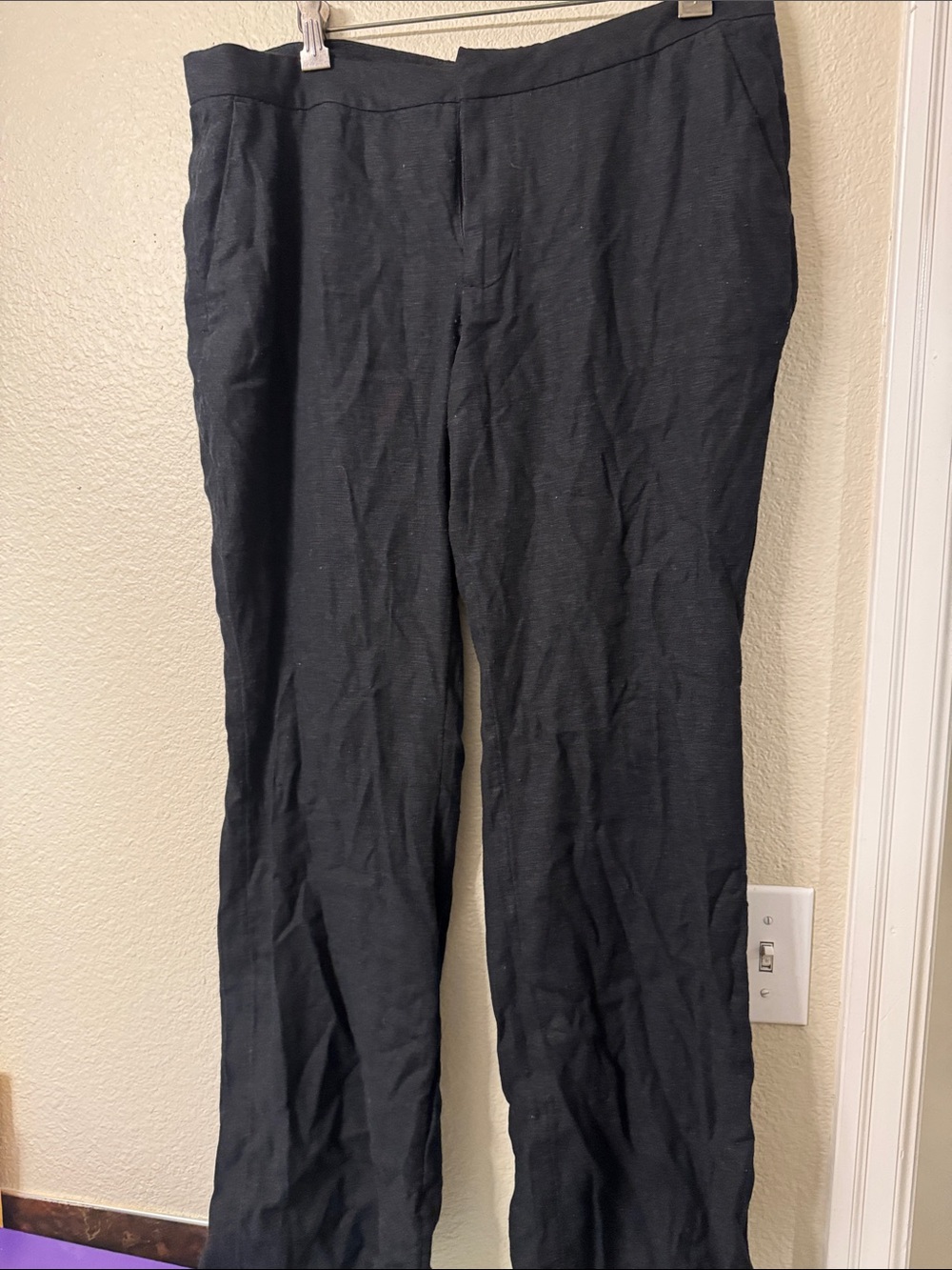 Women's Black Tailored Dress Pants